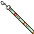 Load image into Gallery viewer, Dog Leash - COLFAX Green Stripe