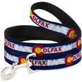 Load image into Gallery viewer, Dog Leash - COLFAX Colorado Flag Weathered
