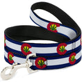 Load image into Gallery viewer, Dog Leash - Colorado Flag/Marijuana Leaf