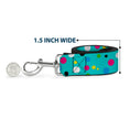 Load image into Gallery viewer, Dog Leash - Dots Seafoam Green/Multi Pastel