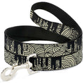 Load image into Gallery viewer, Dog Leash - Doodle1/Paint Drips Cream/Black