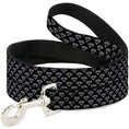 Load image into Gallery viewer, Dog Leash - Diamonds Diagonal2 Lines Black/White