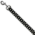 Load image into Gallery viewer, Dog Leash - Daisies Scattered Black/White/Yellow