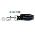 Load image into Gallery viewer, Dog Leash - FAFO FUCK AROUND AND FIND OUT Thin Blue Line Flag