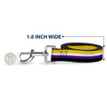 Load image into Gallery viewer, Dog Leash - Flag Non-Binary Stripe