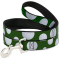 Load image into Gallery viewer, Dog Leash - Golf Balls Scattered Green/White