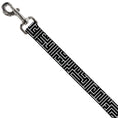 Load image into Gallery viewer, Dog Leash - Maze Black/White/Red