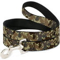 Load image into Gallery viewer, Dog Leash - Mud Flap Girls Camo Browns