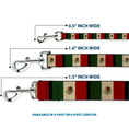 Load image into Gallery viewer, Dog Leash - Mexico Flag Distressed