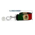 Load image into Gallery viewer, Dog Leash - Mexico Flag Distressed Painting