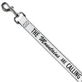 Load image into Gallery viewer, Dog Leash - THE MOUNTAINS ARE CALLING AND I MUST GO/Mountains Outline White/Black