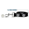 Load image into Gallery viewer, Dog Leash - Panda Bear Cartoon2 Black/White
