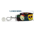 Load image into Gallery viewer, Dog Leash - Painted Sugar Skulls & Flowers Collage