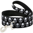 Load image into Gallery viewer, Dog Leash - Panda Skulls