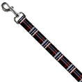 Load image into Gallery viewer, Dog Leash - Plaid Black/Red/White/Blue