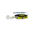 Load image into Gallery viewer, Dog Leash - Pet Quote CAUTION I BITE/Dog Growl Yellow/Black