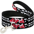 Load image into Gallery viewer, Dog Leash - Steaks w/T-BONE Text