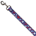 Load image into Gallery viewer, Dog Leash - Stargazer Blue/White/Red
