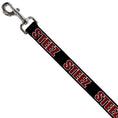 Load image into Gallery viewer, Dog Leash - STEEZ Black/Checker Black/Red