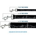 Load image into Gallery viewer, Dog Leash - Seattle Vivid Skyline Black/White