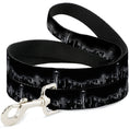 Load image into Gallery viewer, Dog Leash - Seattle Vivid Skyline Black/White