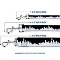 Load image into Gallery viewer, Dog Leash - Seattle Solid Skyline Black/White
