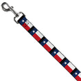 Load image into Gallery viewer, Dog Leash - Texas Flag/Black