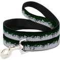 Load image into Gallery viewer, Dog Leash - Colorado Mountains Green/Black Text/Grays