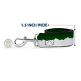 Load image into Gallery viewer, Dog Leash - Colorado Solid Mountains Green/White