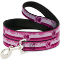 Load image into Gallery viewer, Dog Leash - Colorado Paw/Mountains Pinks