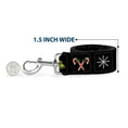 Load image into Gallery viewer, Dog Leash - Christmas Blocks Black/White/Multi Color