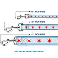 Load image into Gallery viewer, Dog Leash - Chicago Flag