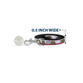Load image into Gallery viewer, Dog Leash - California Flag White w/Stripe