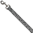 Load image into Gallery viewer, Dog Leash - Cherries Scattered/Vertical Stripe White/Black/Grays