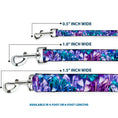 Load image into Gallery viewer, Dog Leash - Crystals2 Blues/Purples