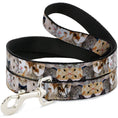 Load image into Gallery viewer, Dog Leash - Cat Faces Stacked