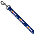 Load image into Gallery viewer, Dog Leash - Colorado Trout Flag Blue/White/Red/Yellow