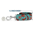 Load image into Gallery viewer, Dog Leash - Sheriff's Gear/Vertical Stripe Turquoise/Browns