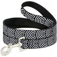 Load image into Gallery viewer, Dog Leash - Square Target White/Black