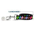 Load image into Gallery viewer, Dog Leash - Sprinkle Donuts Black/Multi Color