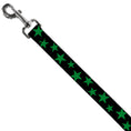 Load image into Gallery viewer, Dog Leash - Stars Scattered Black/Green