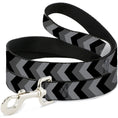 Load image into Gallery viewer, Dog Leash - Chevron Gray/Black/Charcoal