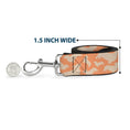 Load image into Gallery viewer, Dog Leash - Corgi Silhouette Poses Golden Tan