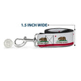 Load image into Gallery viewer, Dog Leash - California Flag Continuous