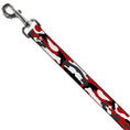 Load image into Gallery viewer, Dog Leash - Camo Red/Black/Gray/White