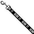 Load image into Gallery viewer, Dog Leash - SEND IT Black/White