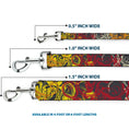 Load image into Gallery viewer, Dog Leash - Swirl Mix Gray/Multi Color