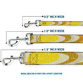 Load image into Gallery viewer, Dog Leash - Spots Stacked Weathered Yellows/Browns