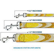 Dog Leash - Spots Stacked Weathered Yellows/Browns