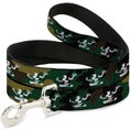 Load image into Gallery viewer, Dog Leash - Spirit of Detroit Logo Camo Olive/White